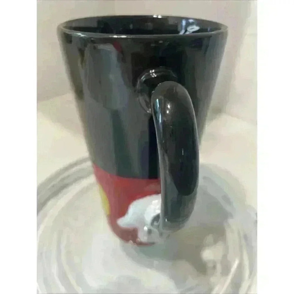 Disney Parks Mickey Mouse Tall Ceramic Latte Mug with Arm & Glove Handle - Picture 5 of 11